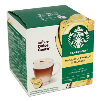 Кава мелена Starbucks DG Vanilla Macchiato, 12*11г