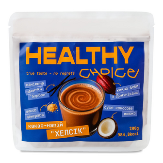 Какао-напій Healthy Choice Хелсік, 200г