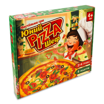 Гра настільна Strateg Юний Pizza Шеф 30781, шт