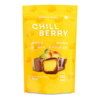 Манго Chillberry в молочному шоколаді заморожене, 150г