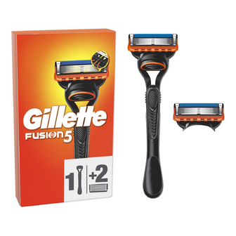 Станок для гоління чоловічий (бритва) Gillette Fusion5 з 2 змінними картриджами, шт