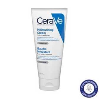 Зволожувальний крем для обличчя та тіла CeraVe Moisturizing Cream  для сухої та дуже сухої шкіри, 177 мл