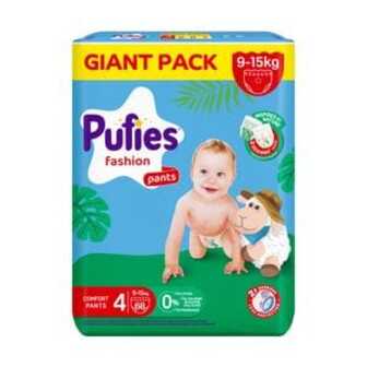 Підгузки-трусики Pufies Fashion розмір 4 (9-15 кг), 68 шт