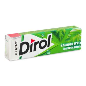 Гумка жувальна Dirol «Класична м'ята», 14г