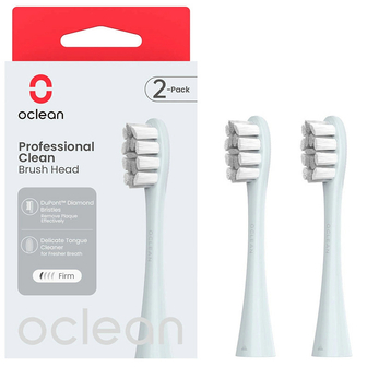 Насадка для зубної щітки Oclean P1C9 Brush Head Silver 2 шт. (6970810554038)