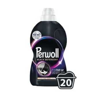 Засіб для делікатного прання Perwoll Renew Black Detergent для темних та чорних речей, 20 циклів прання, 1 л