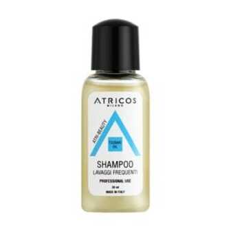 Шампунь для щоденного використання Atricos Milano Atri-Beauty Frequent Use Shampoo з олією цубакі, 30 мл