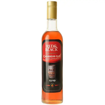 Сироп Red&Black Карибський Ром 0.7 л