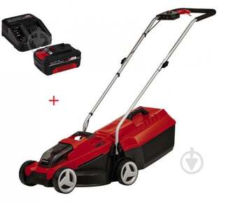 ВИТРИНА! Газонокосилка аккумуляторная Einhell GE-CM 18/32 Li 4.0 PXC Starter Kit