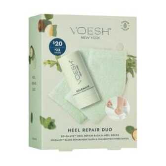Набір для п'ят VOESH Heel Repair Duo (бальзам, 22 мл + шкарпетки, 1 пара)