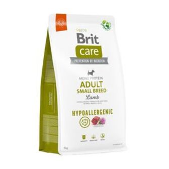Сухий корм для собак малих порід Brit Care Adult Small Breed Hypoallergenic з ягням, 7 кг