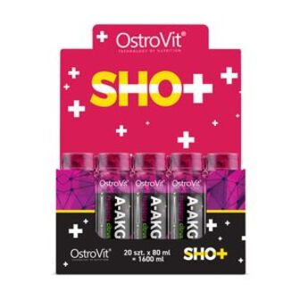 Амінокислоти OstroVit A-AKG Shot в рідині, 20*80 мл