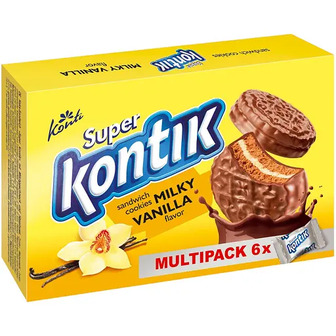Набір печиво-сендвіч Konti Super Kontik ванільний молочний 270 г