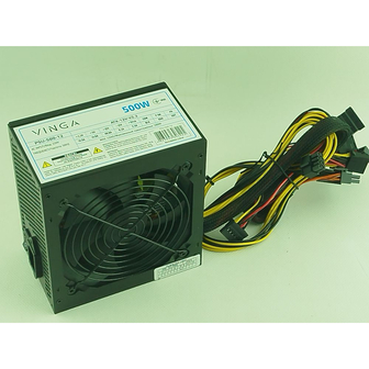 Блок живлення Vinga 500W ОЕМ (PSU-500-12)