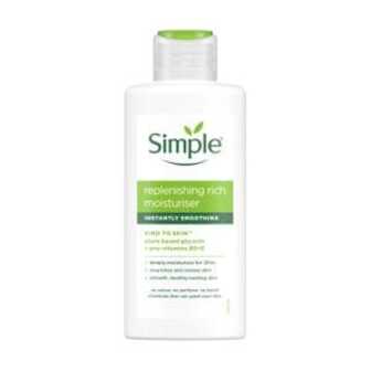 Відновлювальний крем для обличчя Simple Kind To Skin Replenishing Rich Moisturiser, 125 мл
