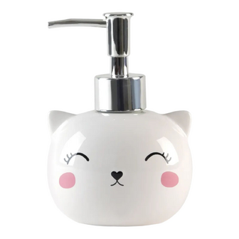 Диспенсер для мила MBM Home Cute cat білий BA-19, шт