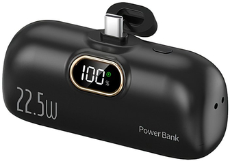 Батарея мобільна Gelius MiniBoost GP-PB310 5000mAh 22,5W Black (99417)