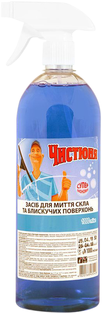 Засіб для чищення скла Чистюня 1 л (4820168430428)
