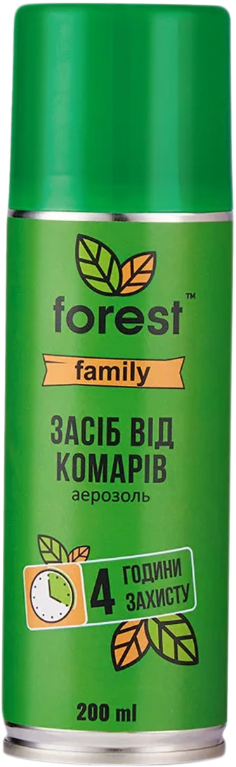 Спрей від комах Forest Family від комарів 200 мл (FR00624)