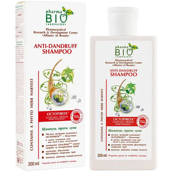 Реп'яховий шампунь Pharma Bio Laboratory проти лупи, 200 мл