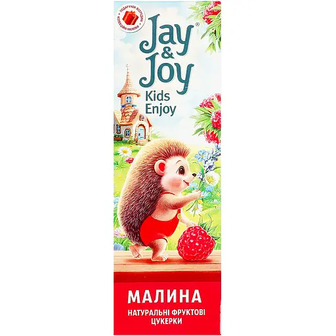 Цукерки фруктові Jay&Joy Малина 32 г