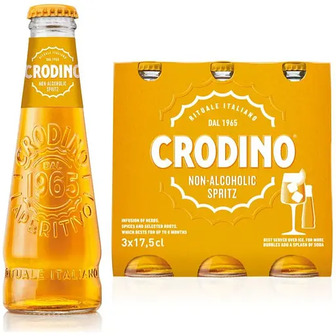 Набір напій безалкогольний аперитивний Crodino 0.175 л х 3 шт.