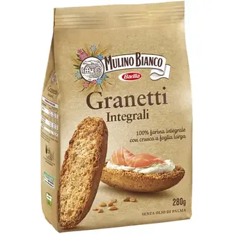 Крутони Mulino Bianco Granetti цільнозернові 280 г