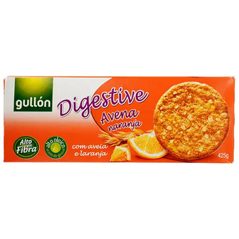 Печиво Gullon Digestive вівсяне з апельсином 425 г