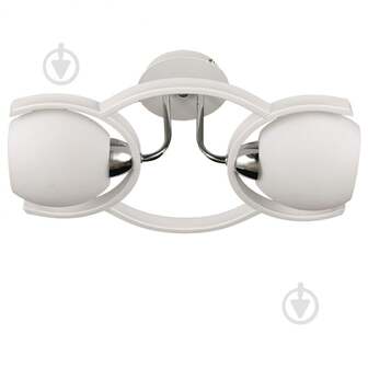ВИТРИНА! Люстра потолочная Victoria Lighting 2x40 Вт E14 молочный Odeon/PL2 milk