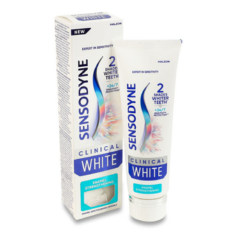 Паста зубна Sensodyne Клінічне відновлення Вибілююча, 75мл