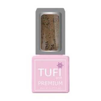 Гель-лак для нігтів Tufi profi Premium Chia, 04 Пісочне печиво, 8 мл