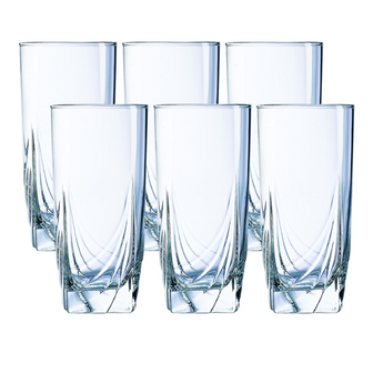 Склянки Luminarc Ascot високі 280мл, 6шт
