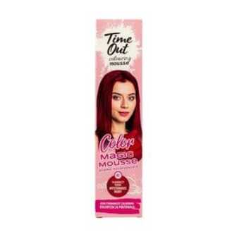 Відтінковий мус для волосся Time Out Color Magic Mousse 02 Mysterious Ruby, 75 мл