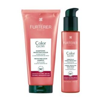 Набір для волосся Rene Furterer Color Glow (крем-термозахист, 100 мл + шампунь, 200 мл)