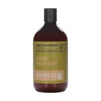 Кондиціонер Benecos Bio Dope Hair Day Hair Conditioner для нормального волосся, з органічною коноплею, 500 мл