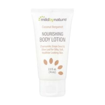 Живильний лосьйон для тіла mild by nature Coconut Bergamot Nourishing Body Lotion з кокосом та бергамотом, 74 мл