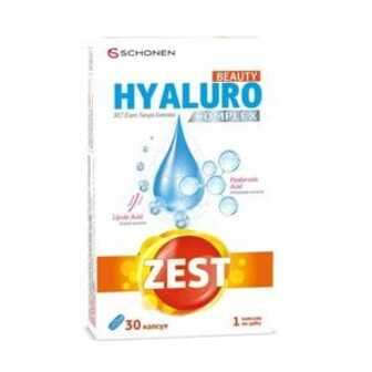 Комплекс для краси та здорового вигляду шкіри Schonen Zest Beauty Hyaluro Complex, 30 капсул