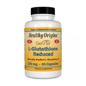 L-Глутатіон Healthy Origins L-Glutathione 250 мг, 60 капсул