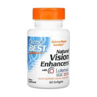 Лютеїн Doctor's Best Lutein With Lutemax 20 мг, 60 капсул