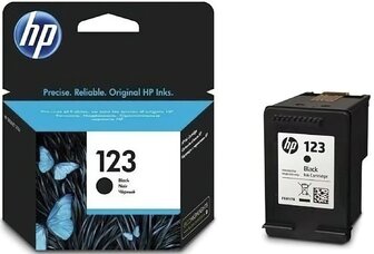 Картридж струменевий HP No.123 DJ 2130 Black (F6V17AE)