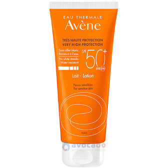 Сонцезахисне молочко для чутливої шкіри SPF 50+
