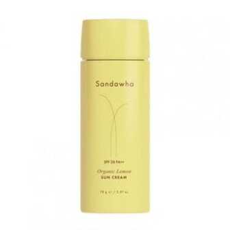 Сонцезахисний крем для обличчя Sandawha Organic Lemon Sun Cream, SPF 28 PA++, 70 г