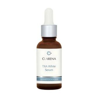 Освітлювальна сироватка Clarena Dermatology Line TXA White Serum для шкіри схильної до гіперпігментації, нерівного тону, себореї, 30 мл