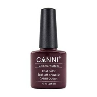 Гель-лак для нігтів Canni Gel Color System Color Coat Soak-off UV&LED 182 Мокко, 7.3 мл