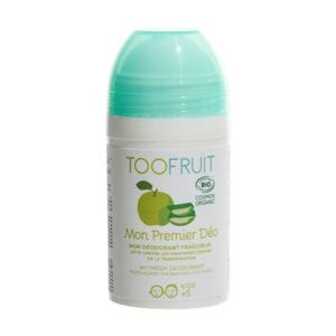 Дитячий кульковий дезодорант TOOFRUIT My Fresh Deodorant Мій перший део Яблуко-Алое вера, від 5 років, 50 мл