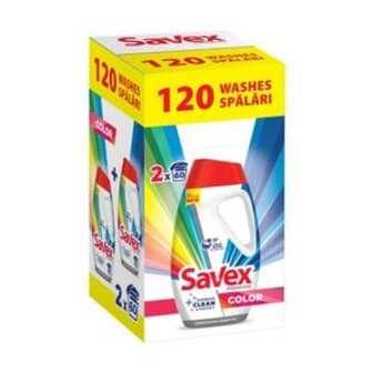 Гель для прання Savex Premium Color, 60+60 циклів прання, 5.4 л