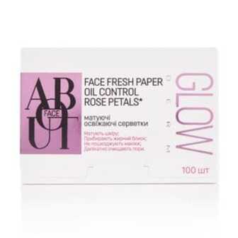 Матувальні серветки для обличчя ABOUT face Glow Derm, 100 шт