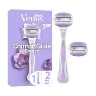 Станок для гоління жіночий (бритва) Gillette Venus ComfortGlide Breeze з 2 змінними картриджами