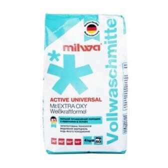Пральний порошок Milwa Active Universal, 50 циклів прання, 4 кг