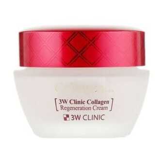 Відновлювальний крем для обличчя 3W Clinic Collagen Regeneration Cream з колагеном, 60 мл